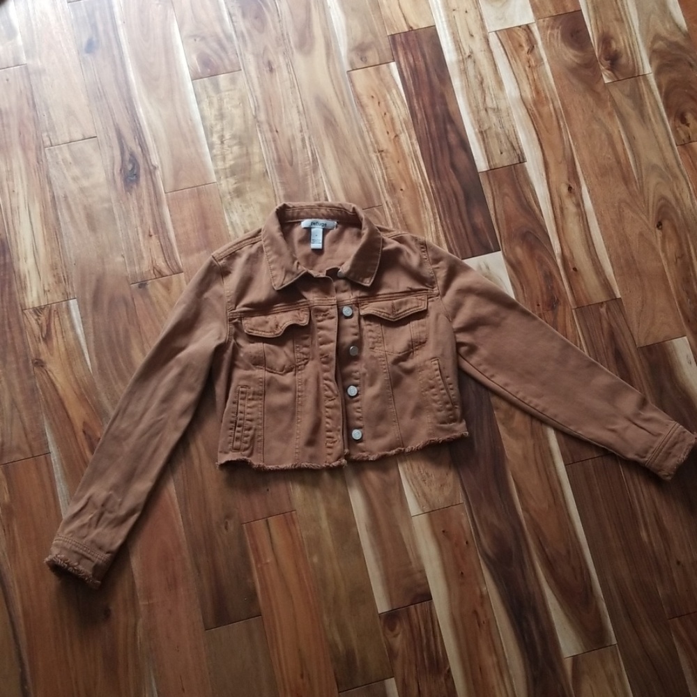 Cropped Jean Jacket